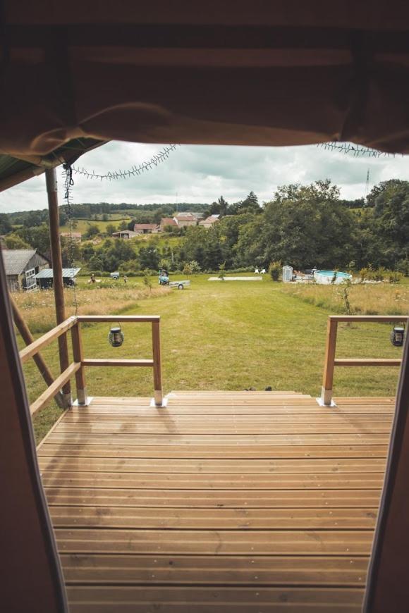Bed and Breakfast Le Noyer Rougnat Exterior foto